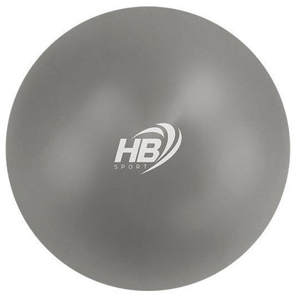 Fitball Mini Palla 25Cm Yoga Palestra Fitness Pilates Aerobica Addominali Grigio