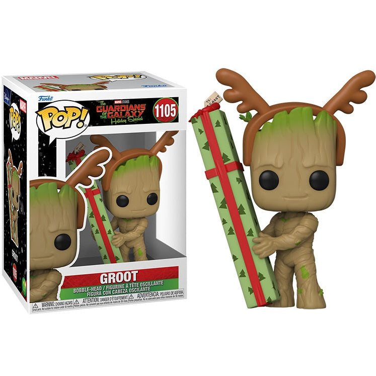Funko Pop! Marvel – The Guardians Of The Galaxy Holiday Special (1105) Groot
