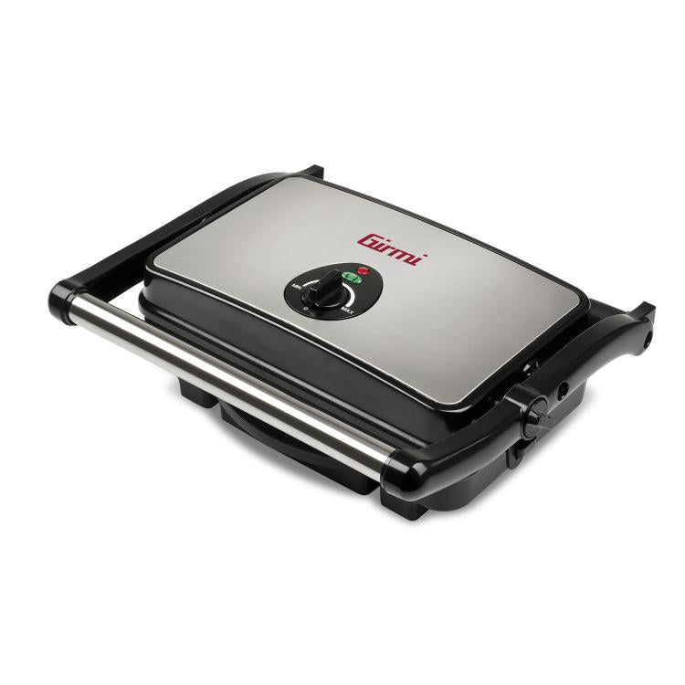 Girmi Elektrogrill mit Thermostat, Allzweck-Grillplatte, Toaster 1500W