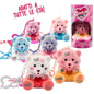 Giochi Preziosi - Coccolotti: Love & Tell - Colorful Bear Plush Keychain