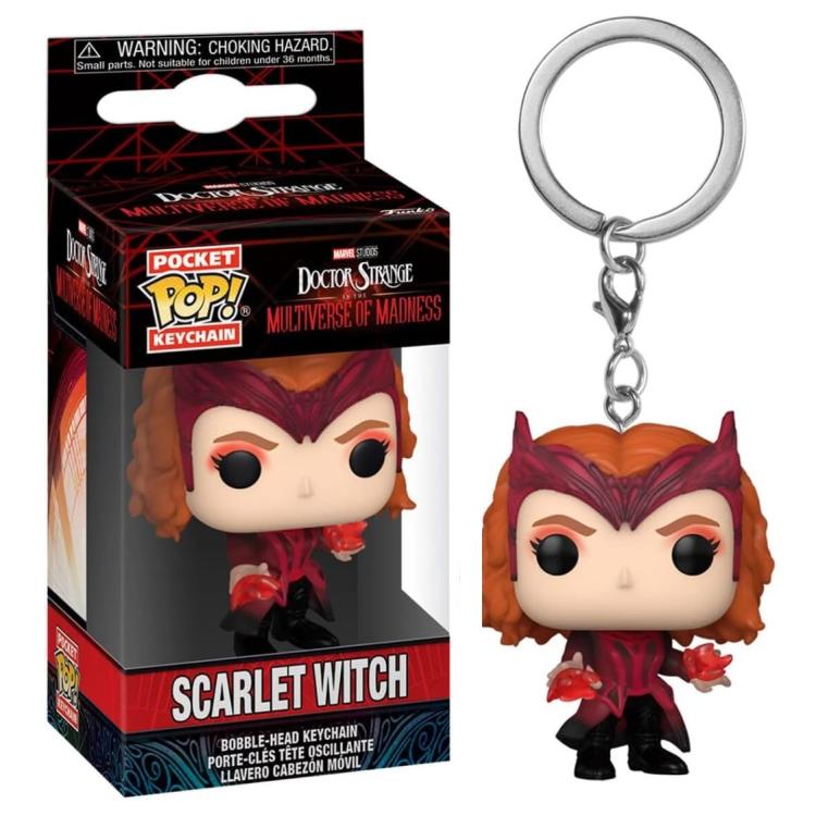 Funko Pop! Schlüsselanhänger Pocket - Marvel Doctor Strange (Scarlet Witch) Schlüsselanhänger