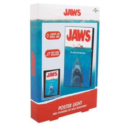 Fizz Lampe Poster "Jaws Der Weiße Hai" LED-Licht Nachtlampe Sammlerstück