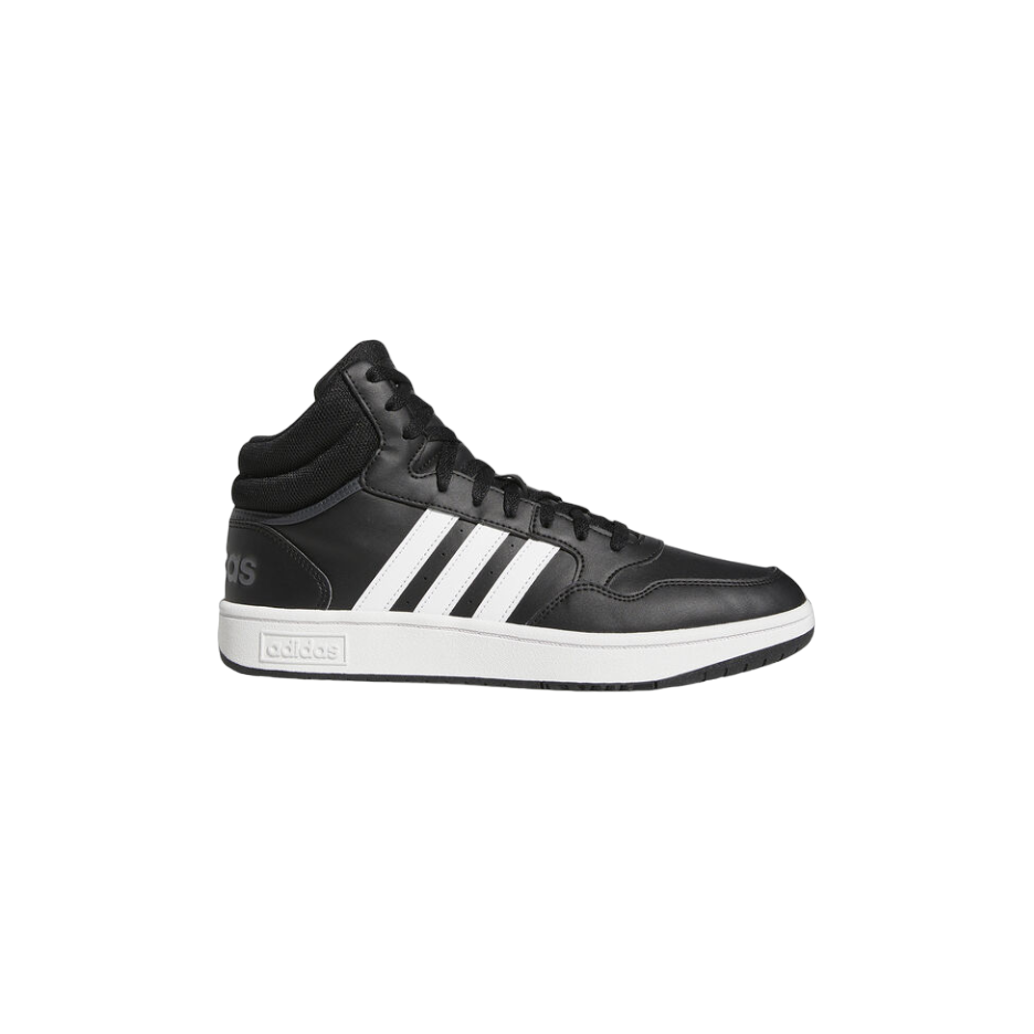 Adidas Sneakers Hoops 3.0 Mid GW3020 Nero Bianco