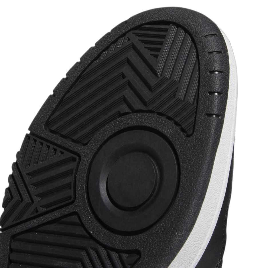 Adidas Sneakers Hoops 3.0 Mid GW3020 Nero Bianco