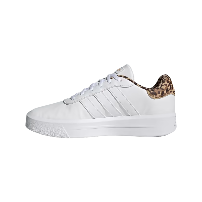 Adidas Court Platform Lifestyle Sneakers Donna Bianco Oro - GW9786