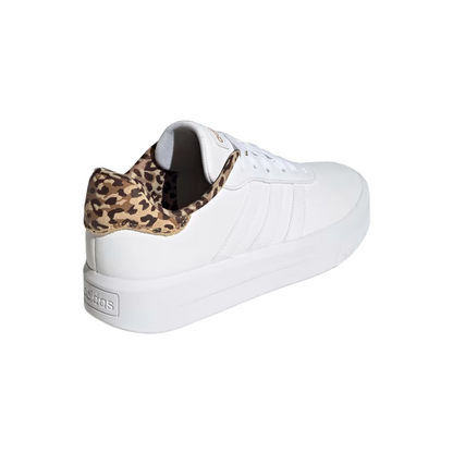 Adidas Court Platform Lifestyle Sneakers Donna Bianco Oro - GW9786