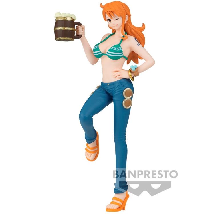 BANPRESTO ONE PIECE IT'S A BANQUET (NAMI) FIGUR PVC SAMMELSTATUE BANDAI