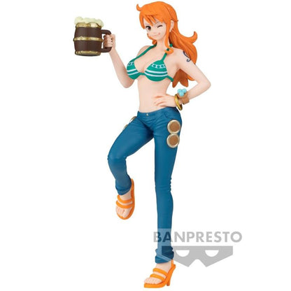 BANPRESTO ONE PIECE IT'S A BANQUET (NAMI) FIGUR PVC SAMMELSTATUE BANDAI