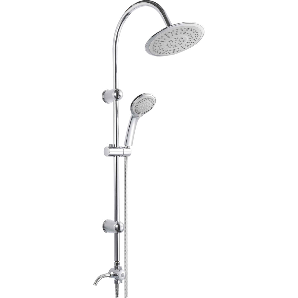 Set colonna doccia 5 getti Illinois tonda cromo — Cardinale Professional