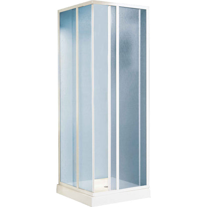 Box doccia angolare Smeralda bollicine acrilico 58-68x58-68 ap. 33-48 — Giava