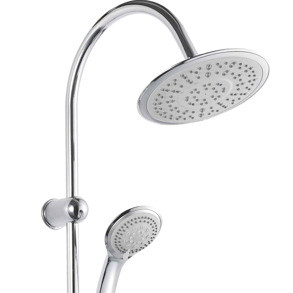 Set colonna doccia 5 getti Illinois tonda cromo — Cardinale Professional