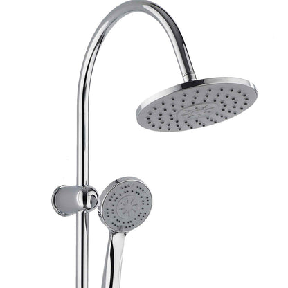 Set colonna doccia monogetto smart TONDA" cromo con deviatore 1/2"