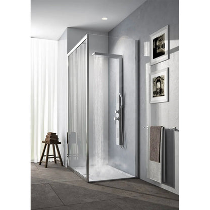 Pannello doccia multifunzione cascade 00" INOX spazzolato — GEDY