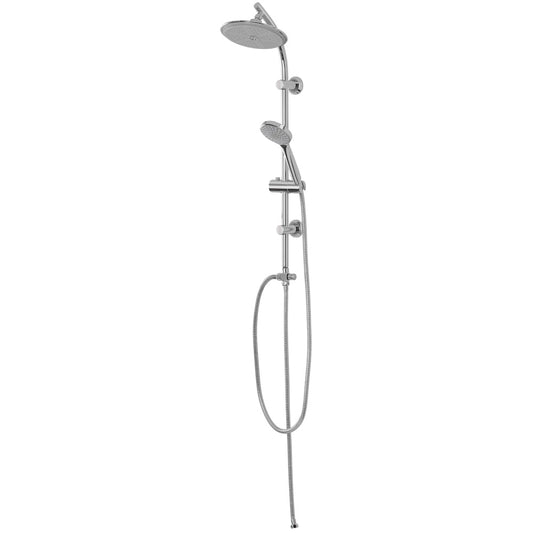 Set colonna doccia multifunzione Plus cromo con deviatore 1/2"