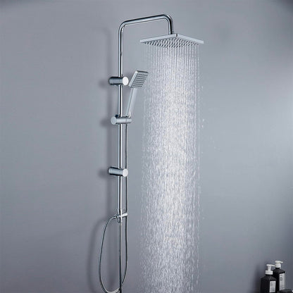 Set colonna doccia monogetto Quadra cromo — Cardinale Professional