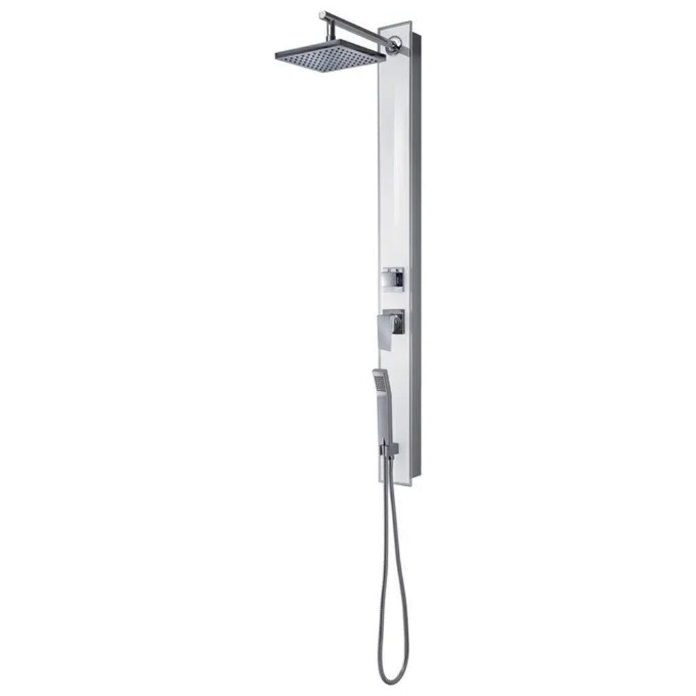 Pannello doccia multifunzione style 01" bianco — GEDY