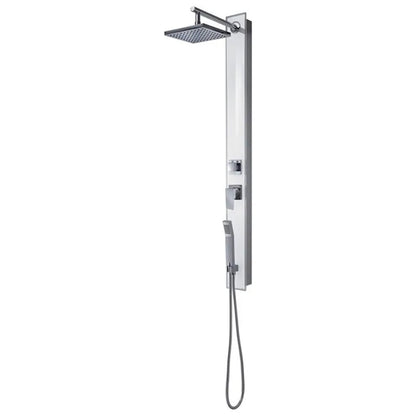 Pannello doccia multifunzione style 01" bianco — GEDY