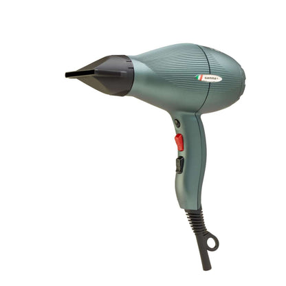 GammaPiù I.E.S. Light Asciugacapelli Risparmio Energetico Eco Sostenibile 1450 W Colore Verde Muschio