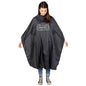 GammaPiù Black Cutting Cape with Button Closure