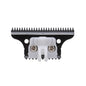 GammaPiù Replacement Shallow Steel Moving Blade for Hitter, X-Evo, and Cruiser Trimmers