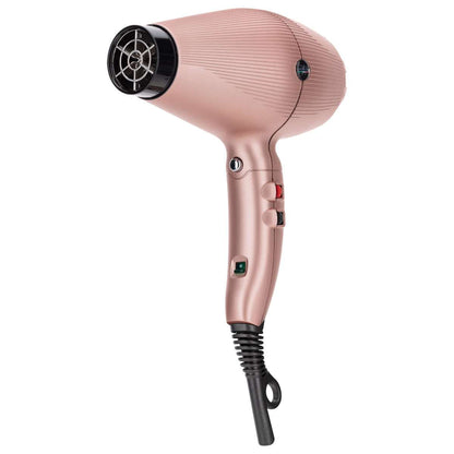 GammaPiù G-Tronic Dual Ionic 2500 Asciugacapelli Porfessionale Con Motore Digitale G-Tron Rose Gold