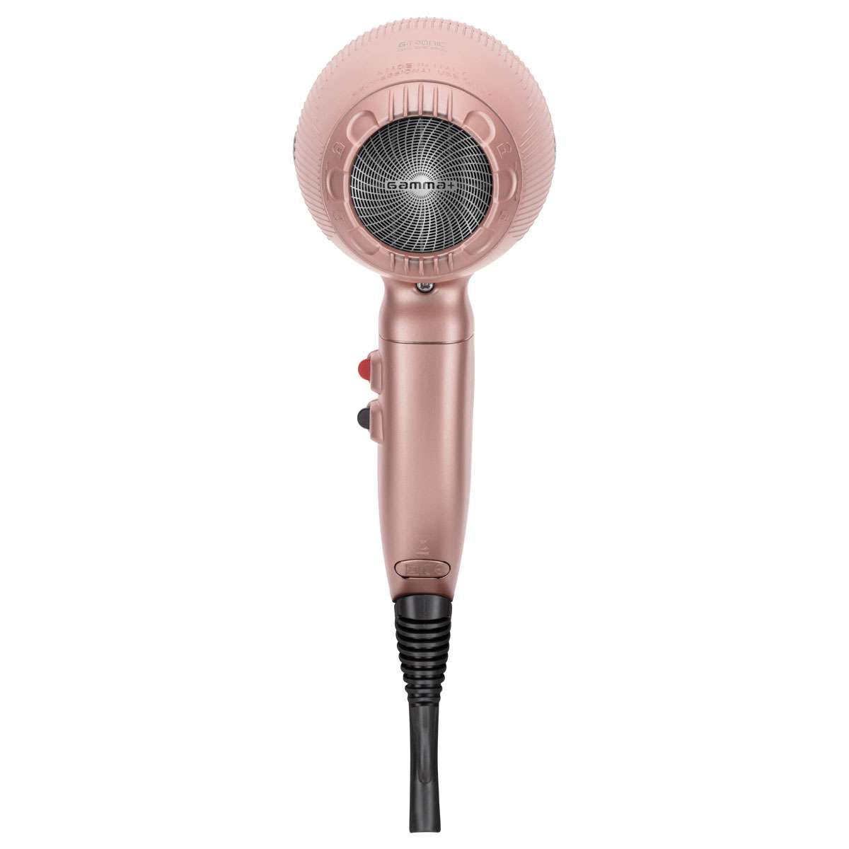 GammaPiù G-Tronic Dual Ionic 2500 Asciugacapelli Porfessionale Con Motore Digitale G-Tron Rose Gold