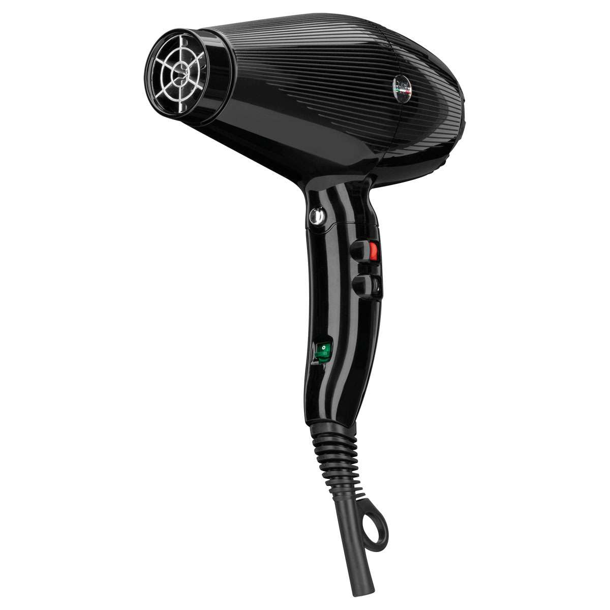 GammaPiù G-Tronic Dual Ionic 2500 Asciugacapelli Porfessionale Con Motore Digitale G-Tron Nero