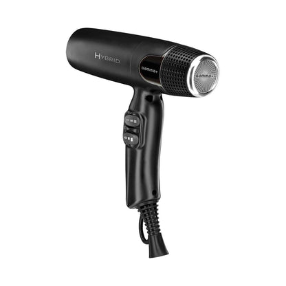 GammaPiù Hybrid Asciugacapelli Con Motore Digitale E Tecnologia Ionic 1800 W Nero