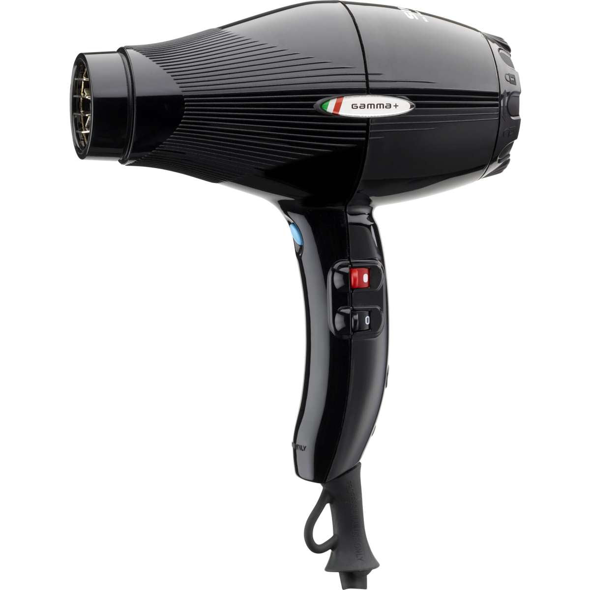 GammaPiù Sintech Nano Silver Professioneller Haartrockner 2300 W Schwarz