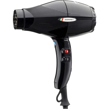 GammaPiù Sintech Nano Silver Professioneller Haartrockner 2300 W Schwarz