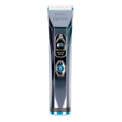 GammaPiù Akku-Haarschneidemaschine Empyre Blue Titanium