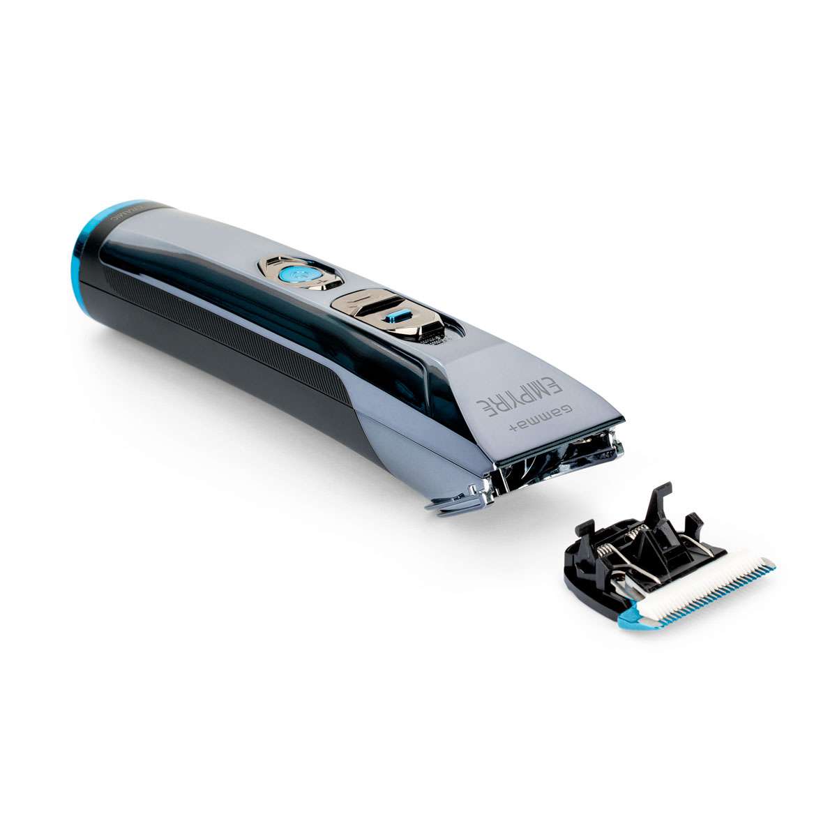 GammaPiù Akku-Haarschneidemaschine Empyre Blue Titanium