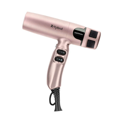 GammaPiù X-Hybrid Professioneller Haartrockner Ionic Technology Gold Rose 1800 W