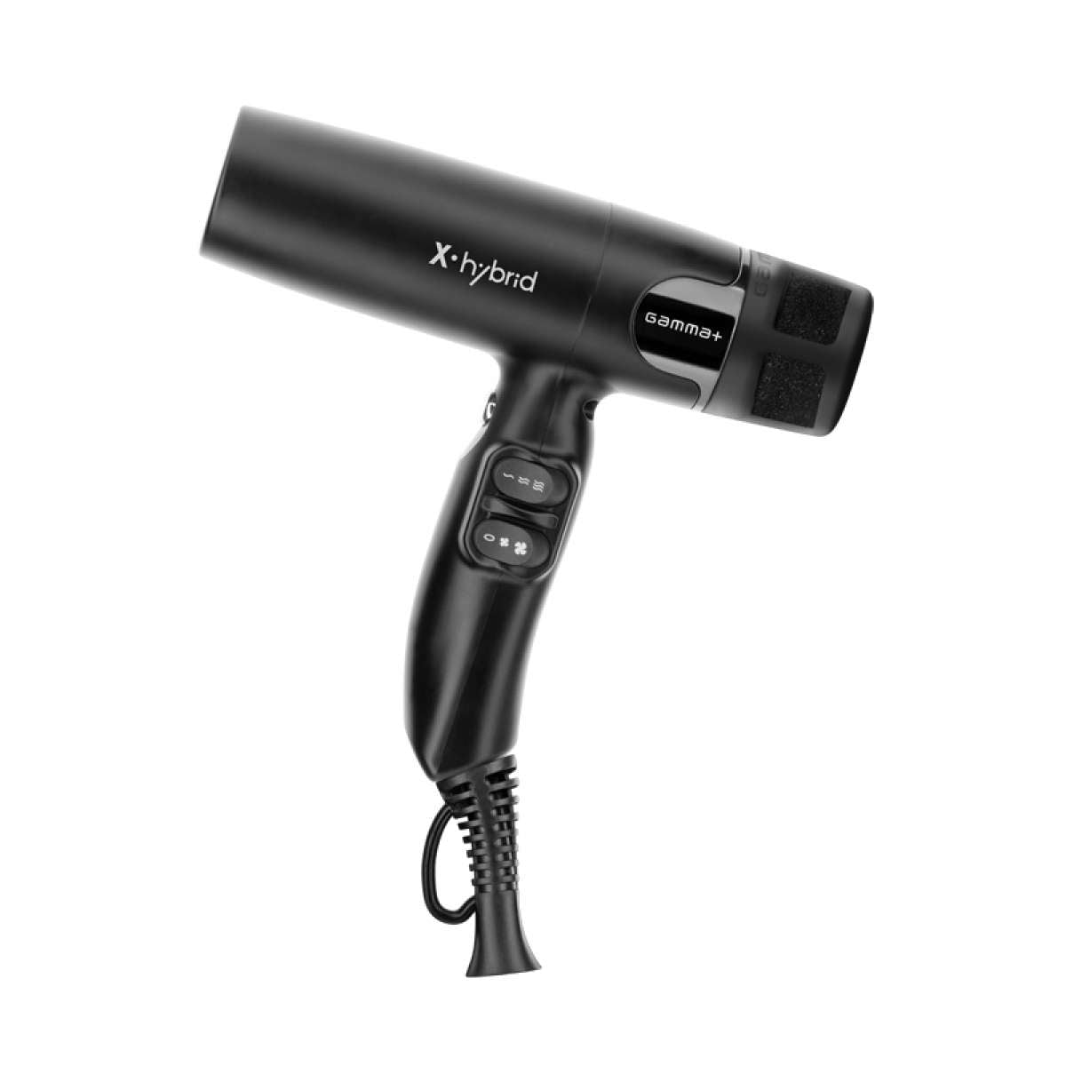 GammaPiù X-Hybrid Professioneller Haartrockner Ionen-Technologie Schwarz 1800 W