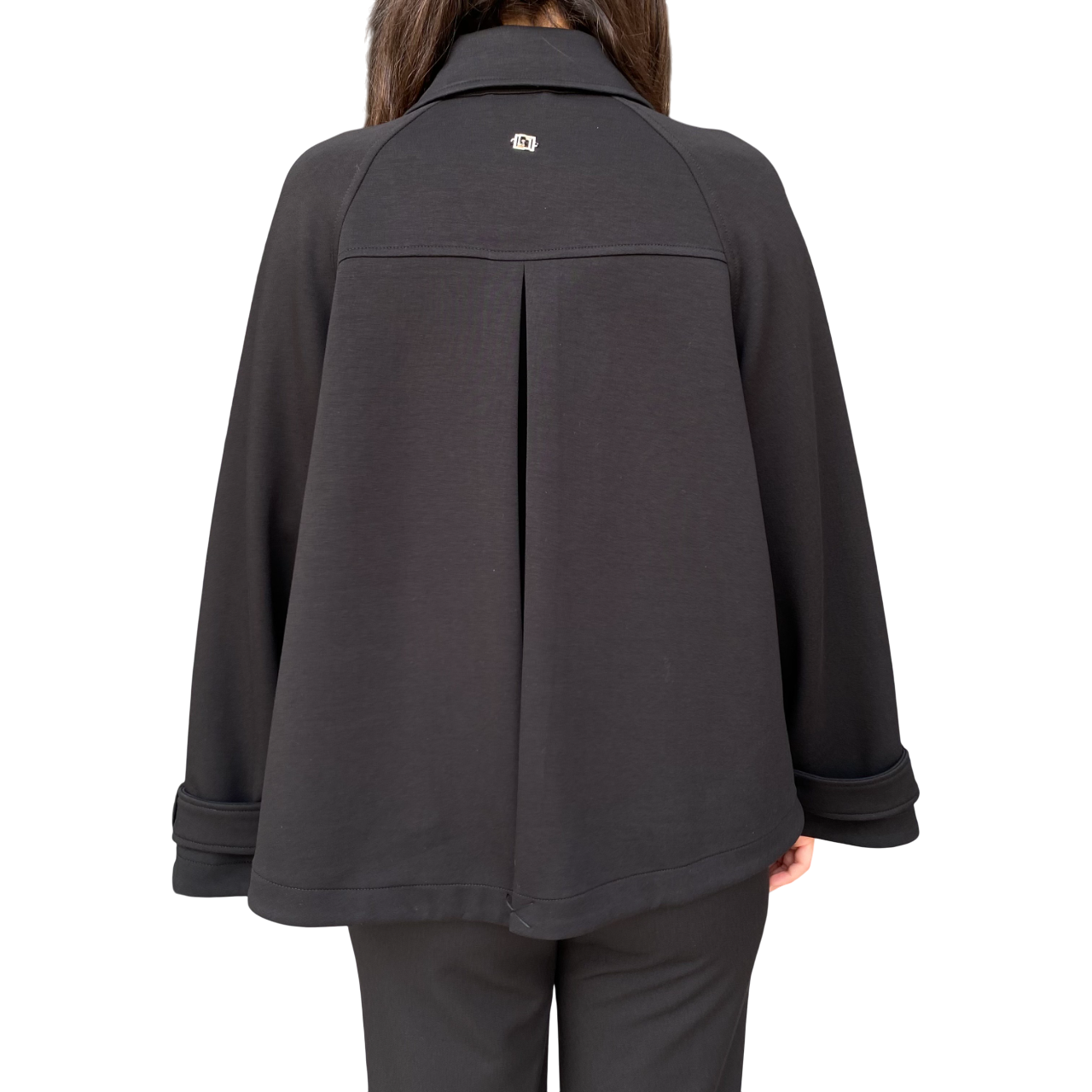 Gaudì Caban Donna Doppiopetto Nero 521BD34002 | Giacca in Cotone