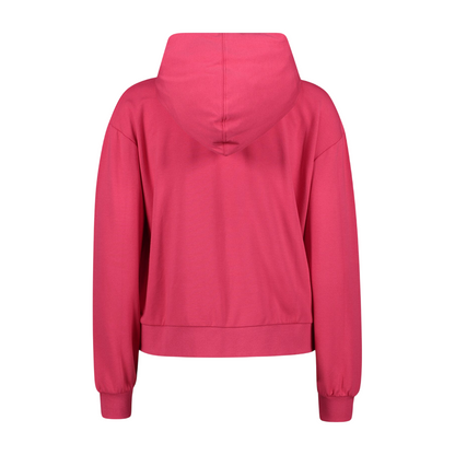 Gaudì Jeans felpa con cappuccio da donna 511BD64001 3435 fucsia