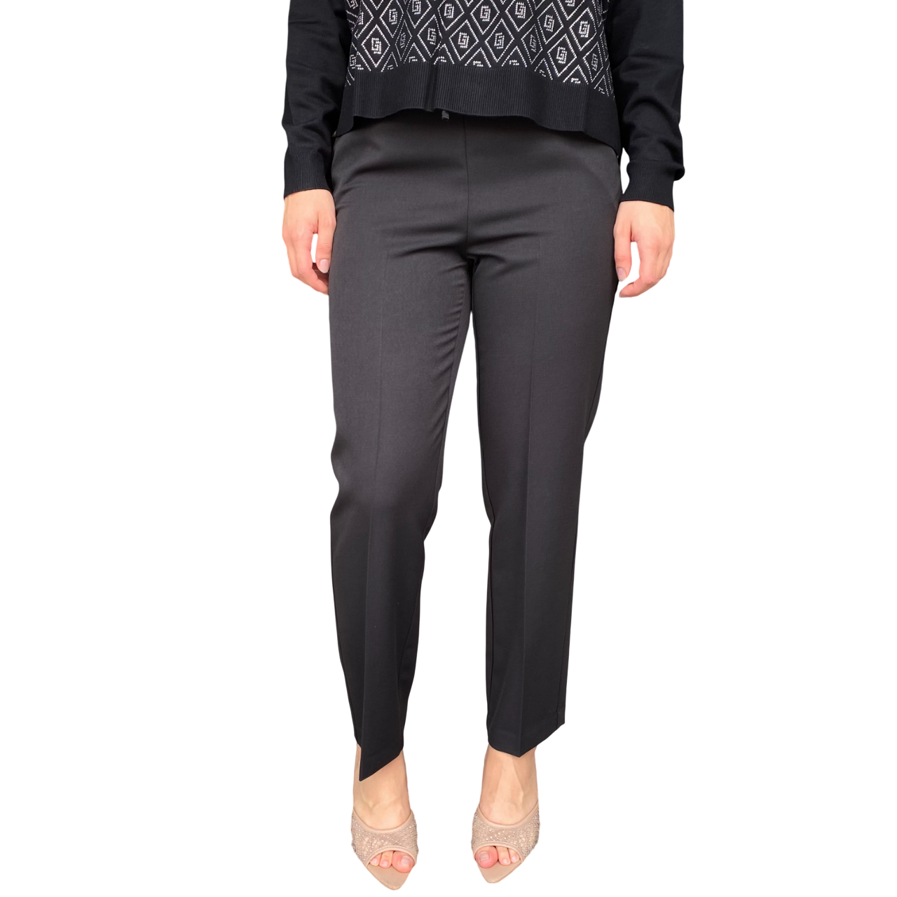 Gaudì Pantalone Donna con Laccetto Nero 521DB25030 2001