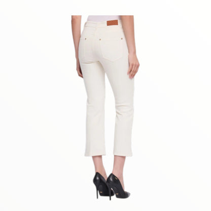 Gaudì Pantaloni 611BD25035 Tofu Flare Cropped Twill Donna