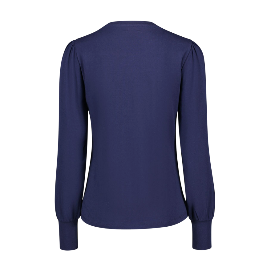 Gaudì T-shirt 521BD64016 Blu: T-shirt Donna Logo e Strass