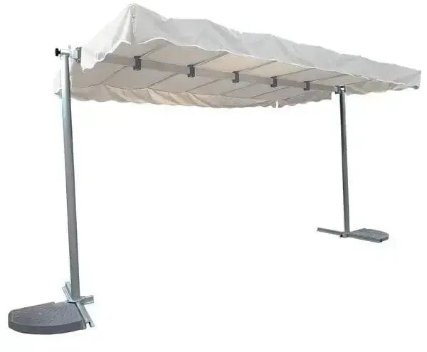 Gazebo Alluminio Ecrù 95x245x225h
