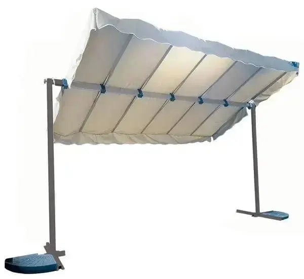 Gazebo Alluminio Ecrù 95x245x225h