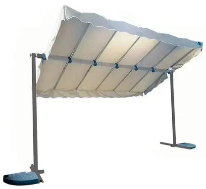 Gazebo Alluminio Ecrù 95x245x225h