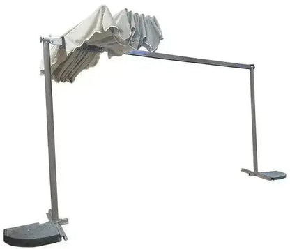 Gazebo Alluminio Ecrù 95x245x225h