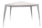 White gazebo with 3x3 meter iron frame