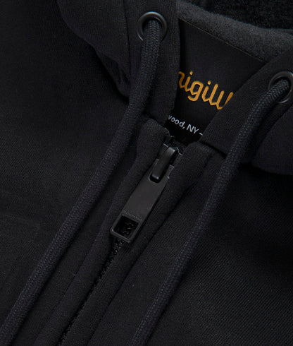 RefrigiWear Frankie Fleece F20308 F09102 G06000 Uomo Nero - Felpa Scuba