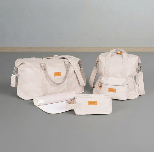 Zaino mamma beige in nylon
