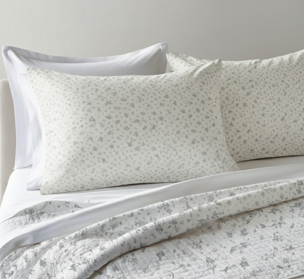 Parure Letto Emy - Fiorellini di Cotone Made in Italy