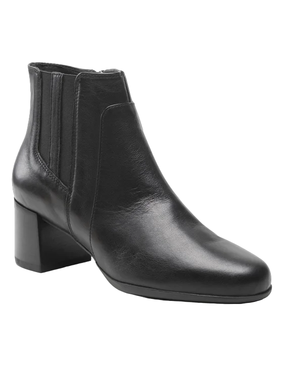Geox Stivaletto con tacco medio da donna New Annya Mid D94CBB-00085-C9997 nero