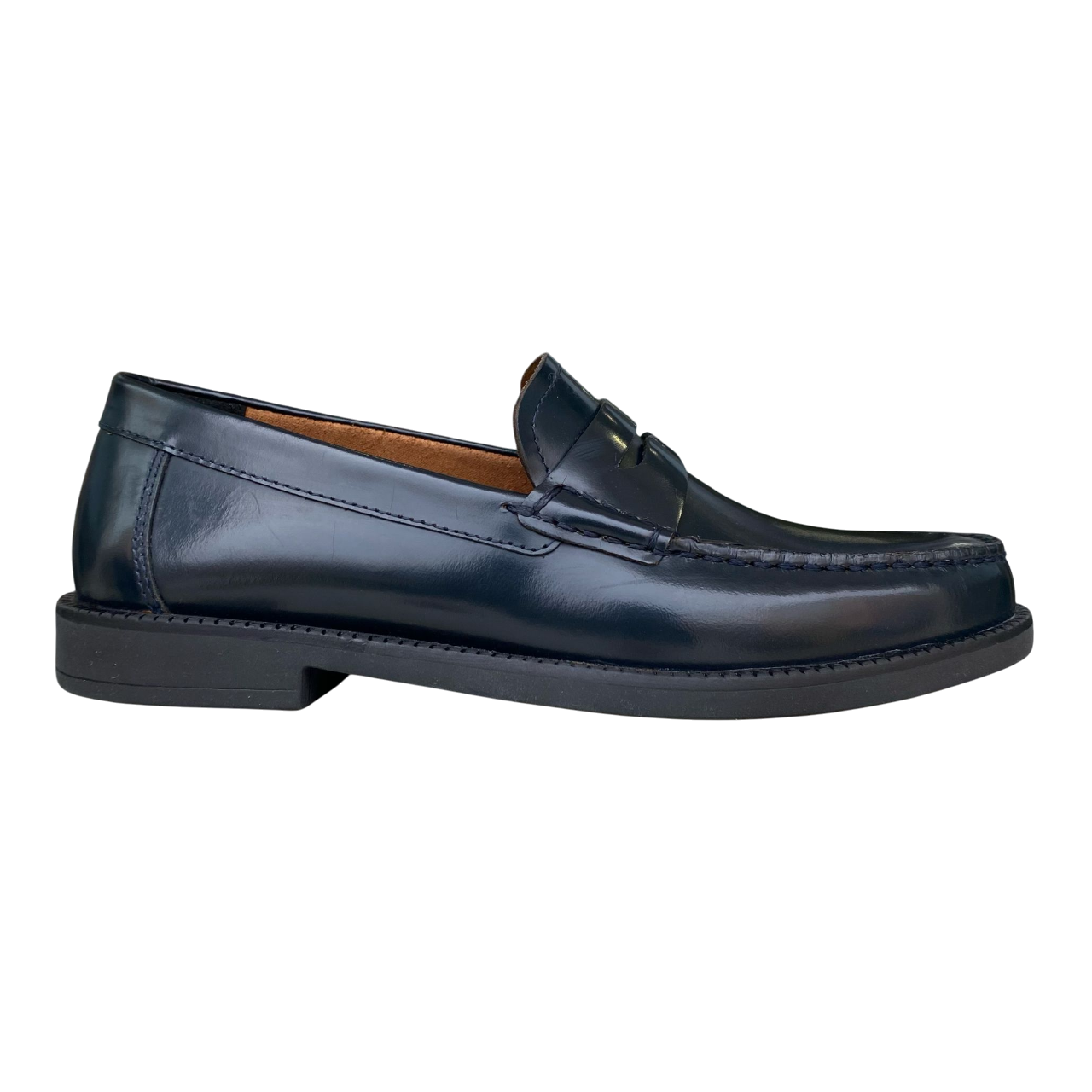 Geox Recanati Mocassino Uomo in Pelle Blu U4593C-00043-C4002