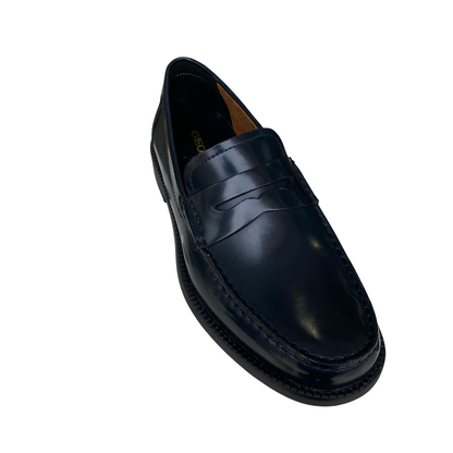 Geox Recanati Mocassino Uomo in Pelle Blu U4593C-00043-C4002